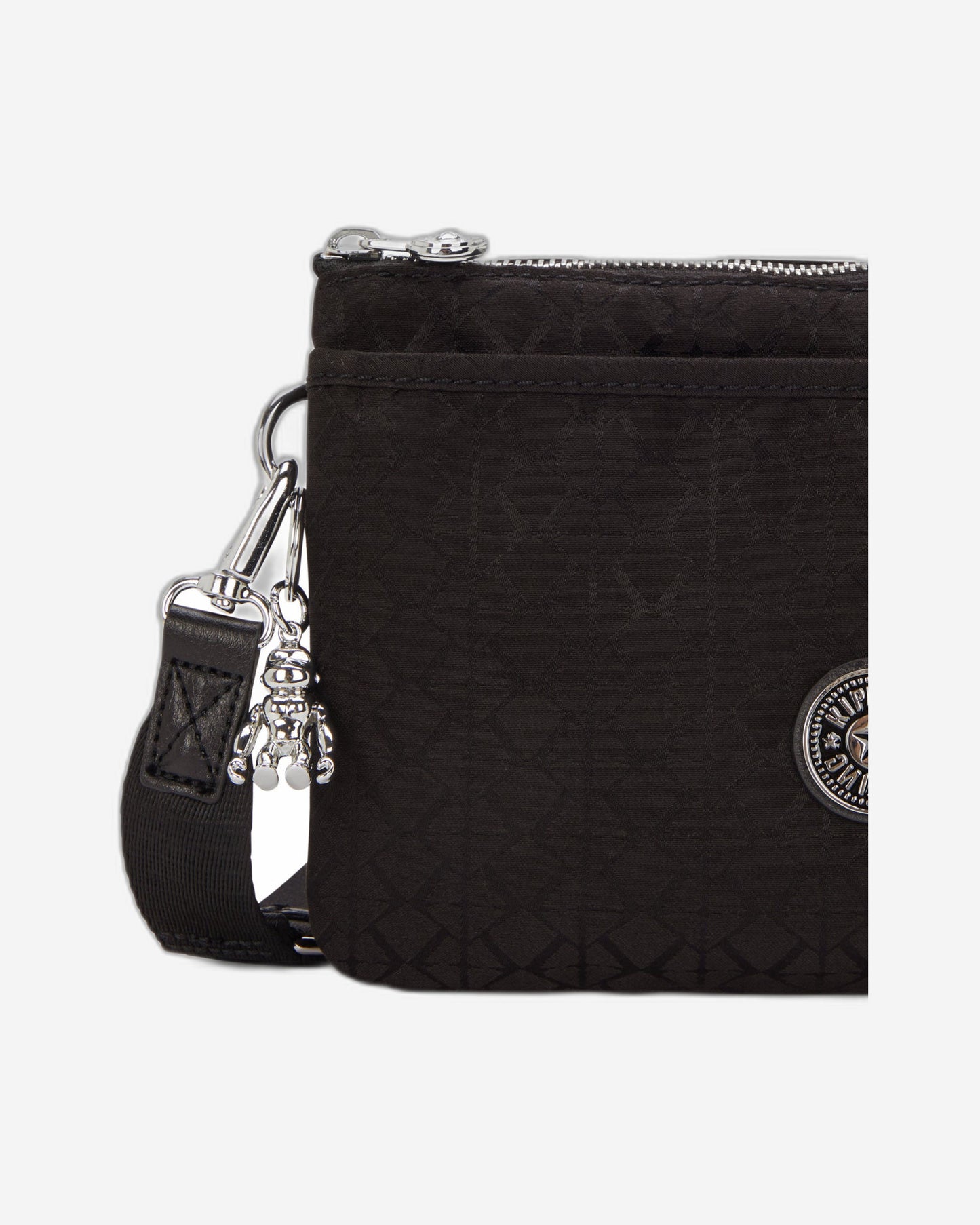 Kipling Riri Noir Sign Jq Small crossbody (with removable shoulderstrap) I8043-4NW