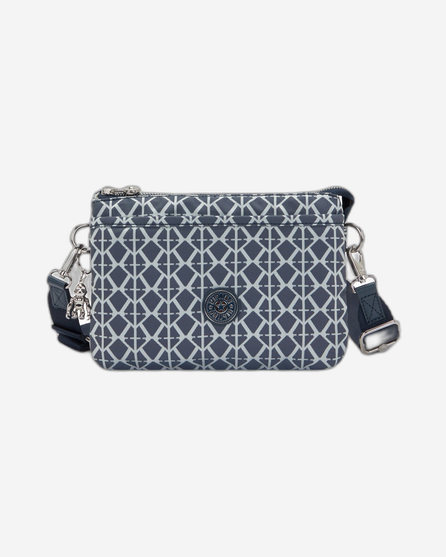 Kipling Riri Navy Sign Jq Small crossbody (with removable shoulderstrap) I8043-8DM