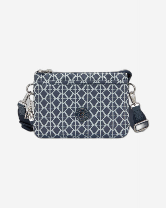 Kipling Riri Navy Sign Jq Small crossbody (with removable shoulderstrap) I8043-8DM