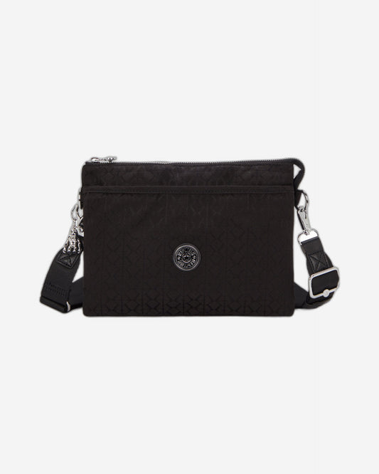 Kipling Riri L Noir Sign Jq Medium crossbody (with removable shoulderstrap) I8044-4NW