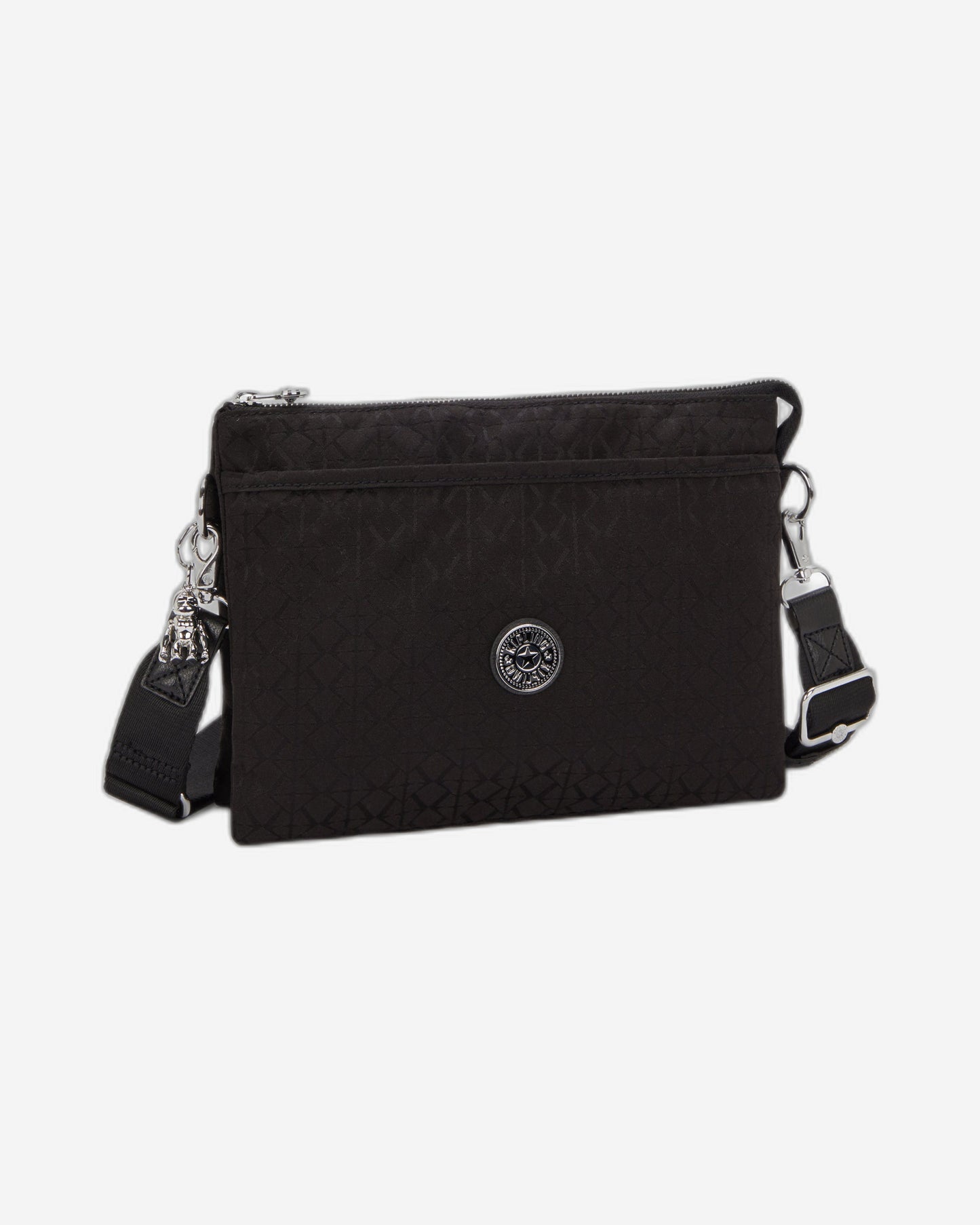 Kipling Riri L Noir Sign Jq Medium crossbody (with removable shoulderstrap) I8044-4NW