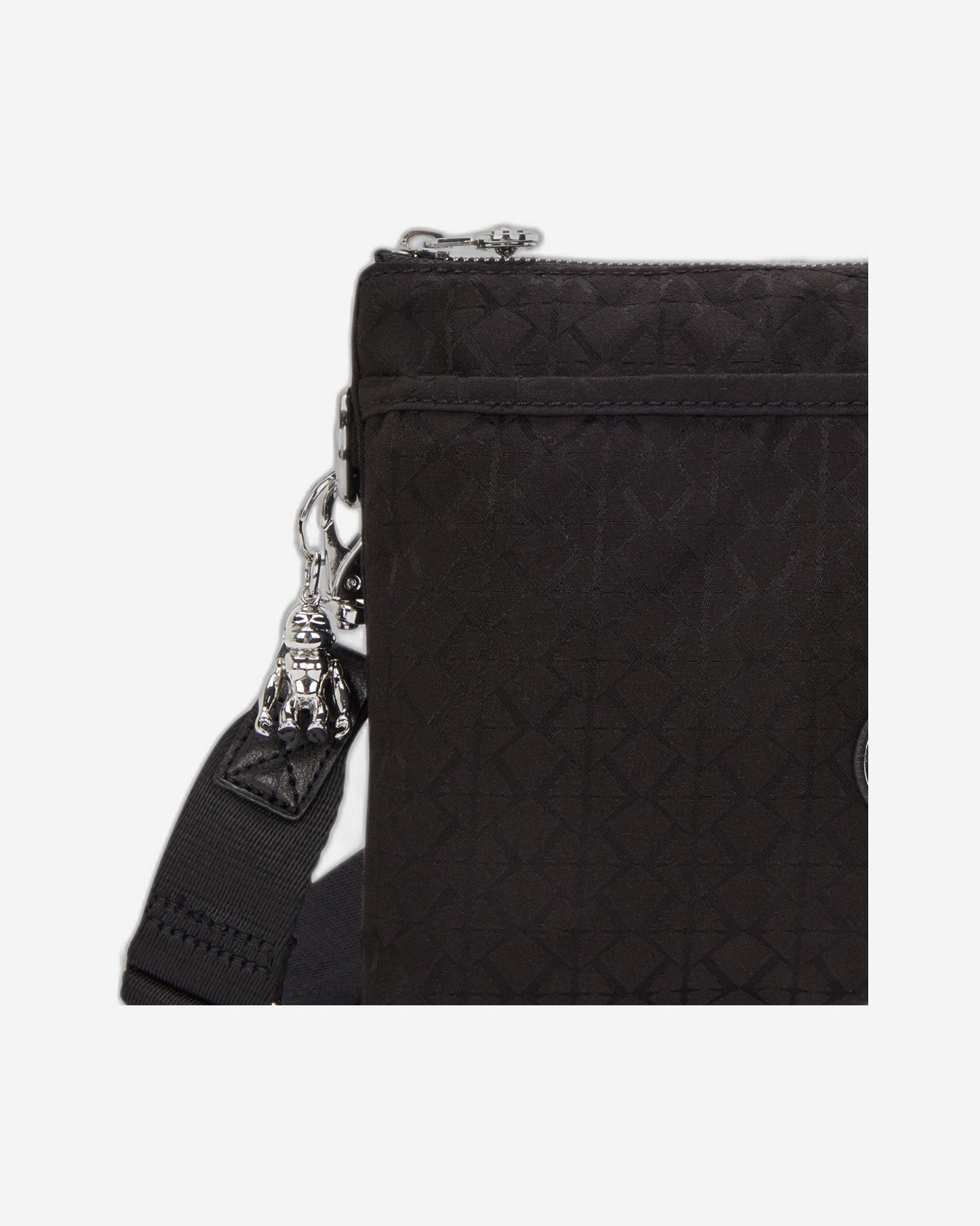 Kipling Riri L Noir Sign Jq Medium crossbody (with removable shoulderstrap) I8044-4NW