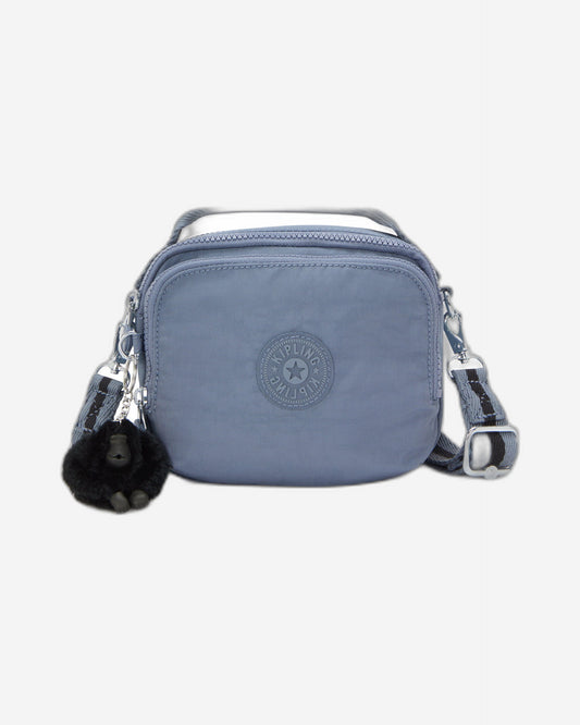 Kipling Cahir Blue Stone Small crossbody (convertible to backpack) I8061-6FB