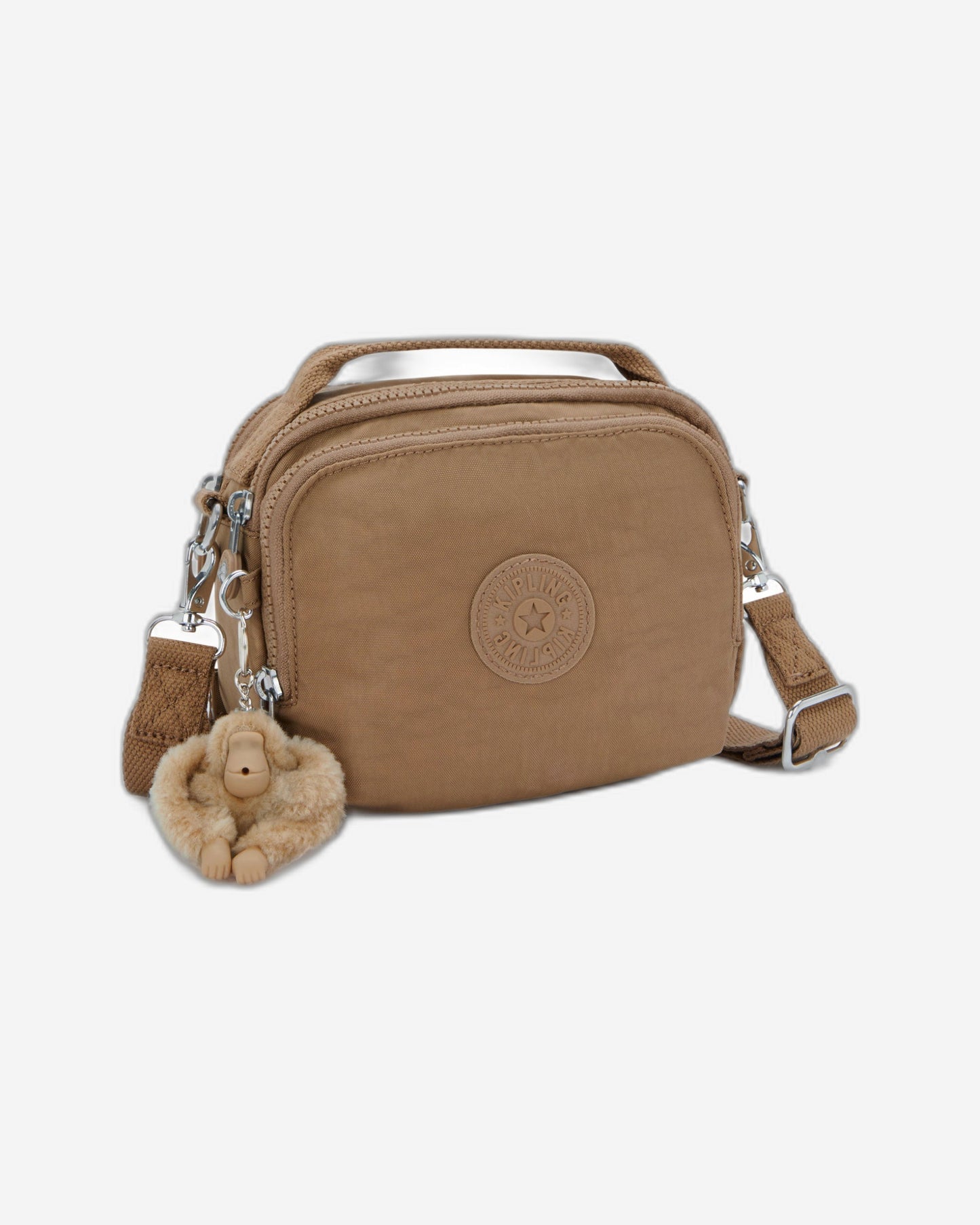 Kipling Cahir Early Tan Small crossbody (convertible to backpack) I8061-7CN