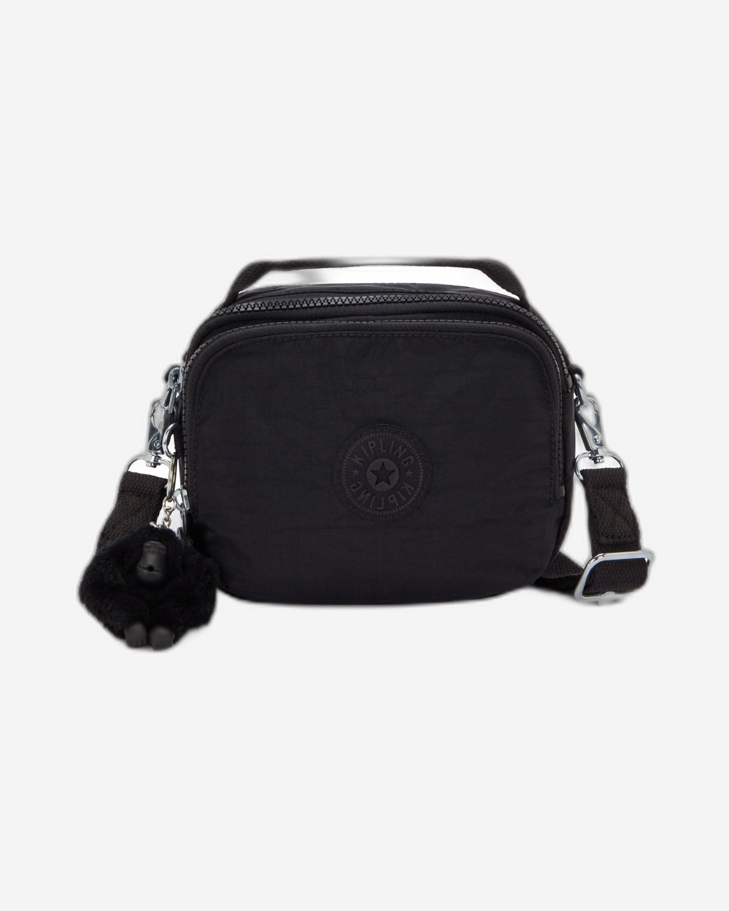 Kipling Cahir Black Noir Small crossbody (convertible to backpack) I8061-P39