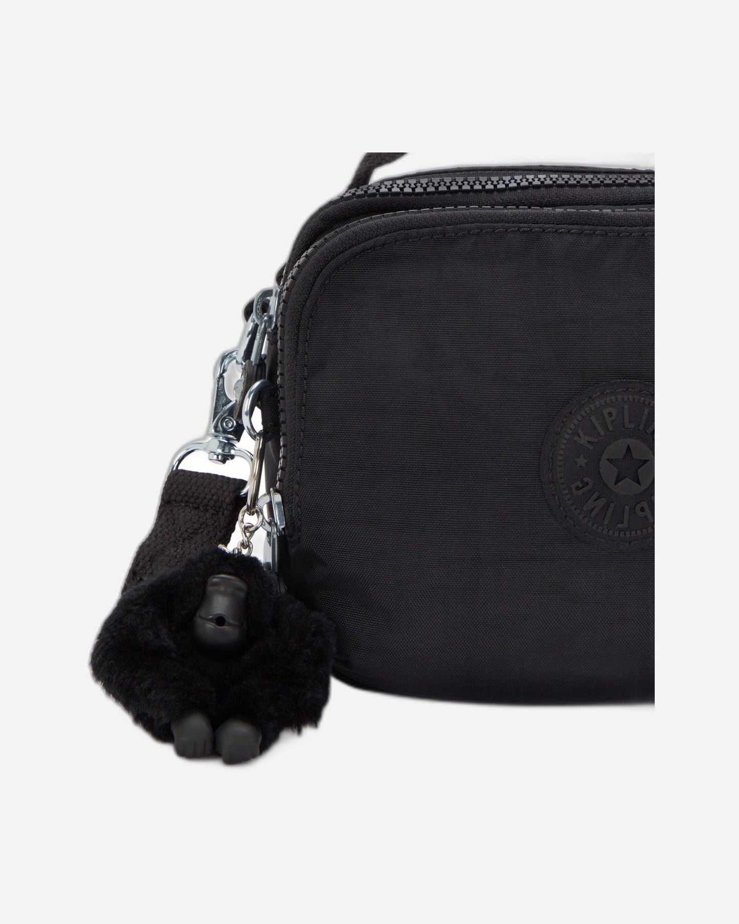 Kipling Cahir Black Noir Small crossbody (convertible to backpack) I8061-P39