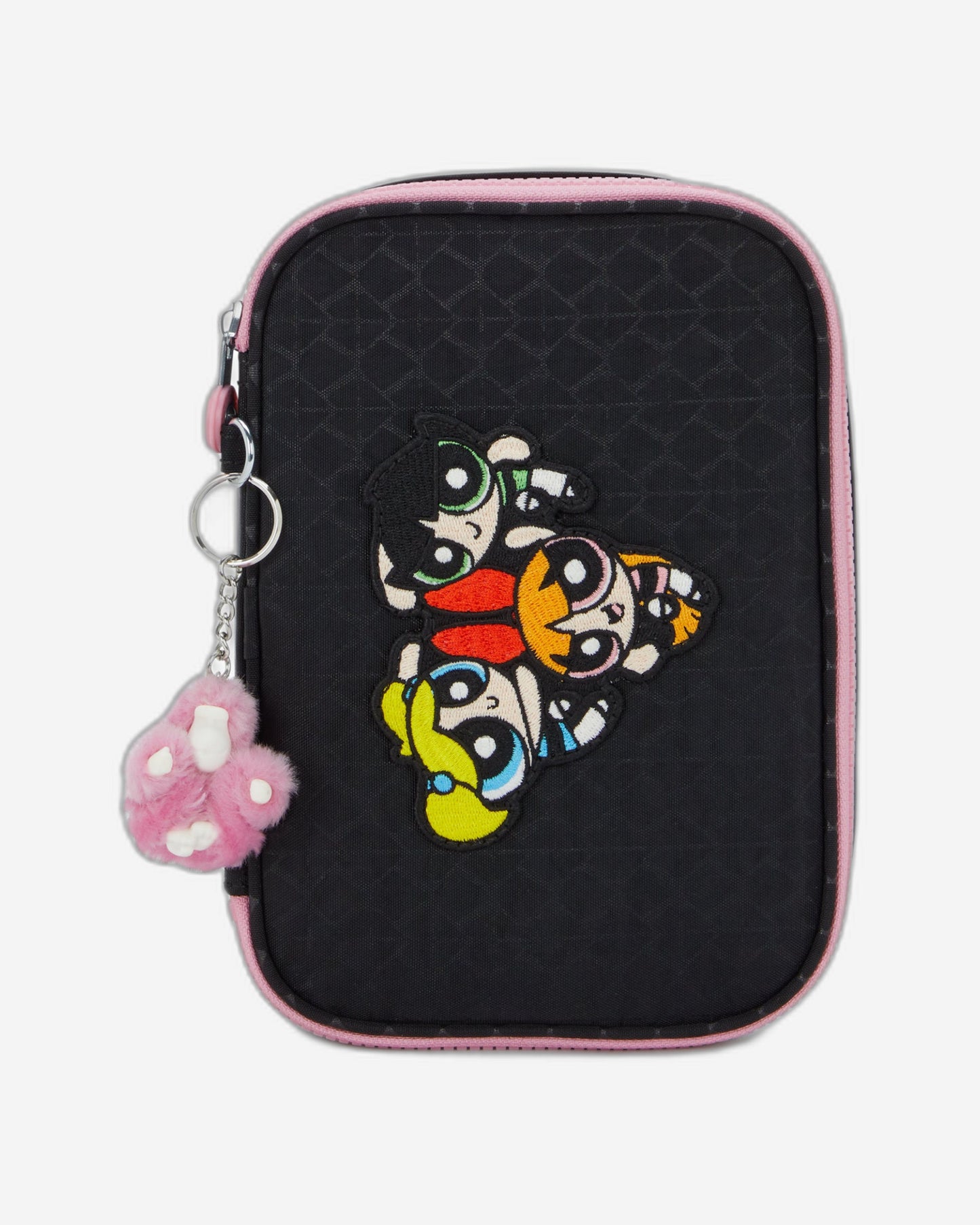 Kipling 100 Pens Powerpuff Girls Black Large Pencase I8122-8PP