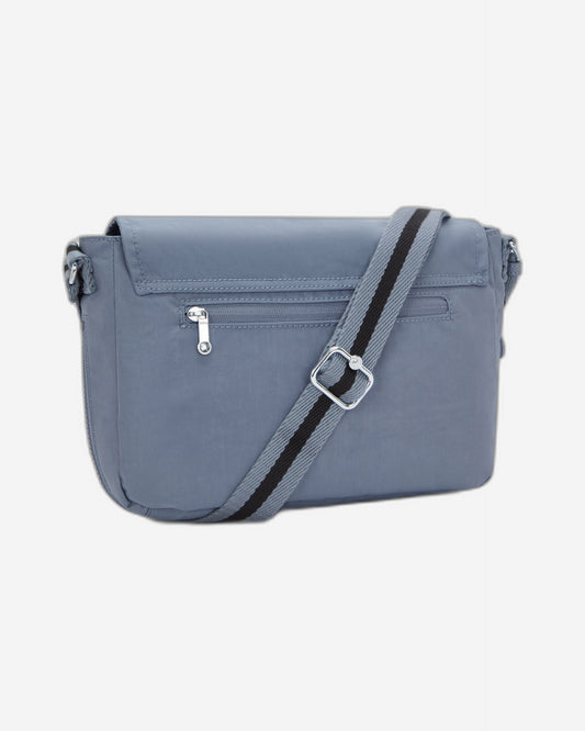 Kipling Dalma Blue Stone Medium crossbody (with expandable zip) I8123-6FB