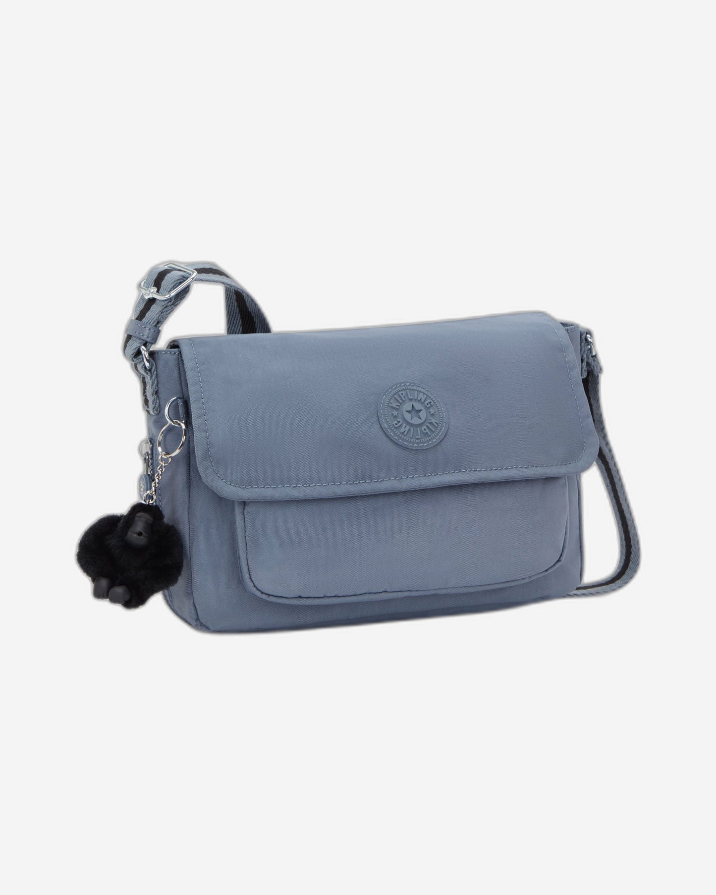 Kipling Dalma Blue Stone Medium crossbody (with expandable zip) I8123-6FB