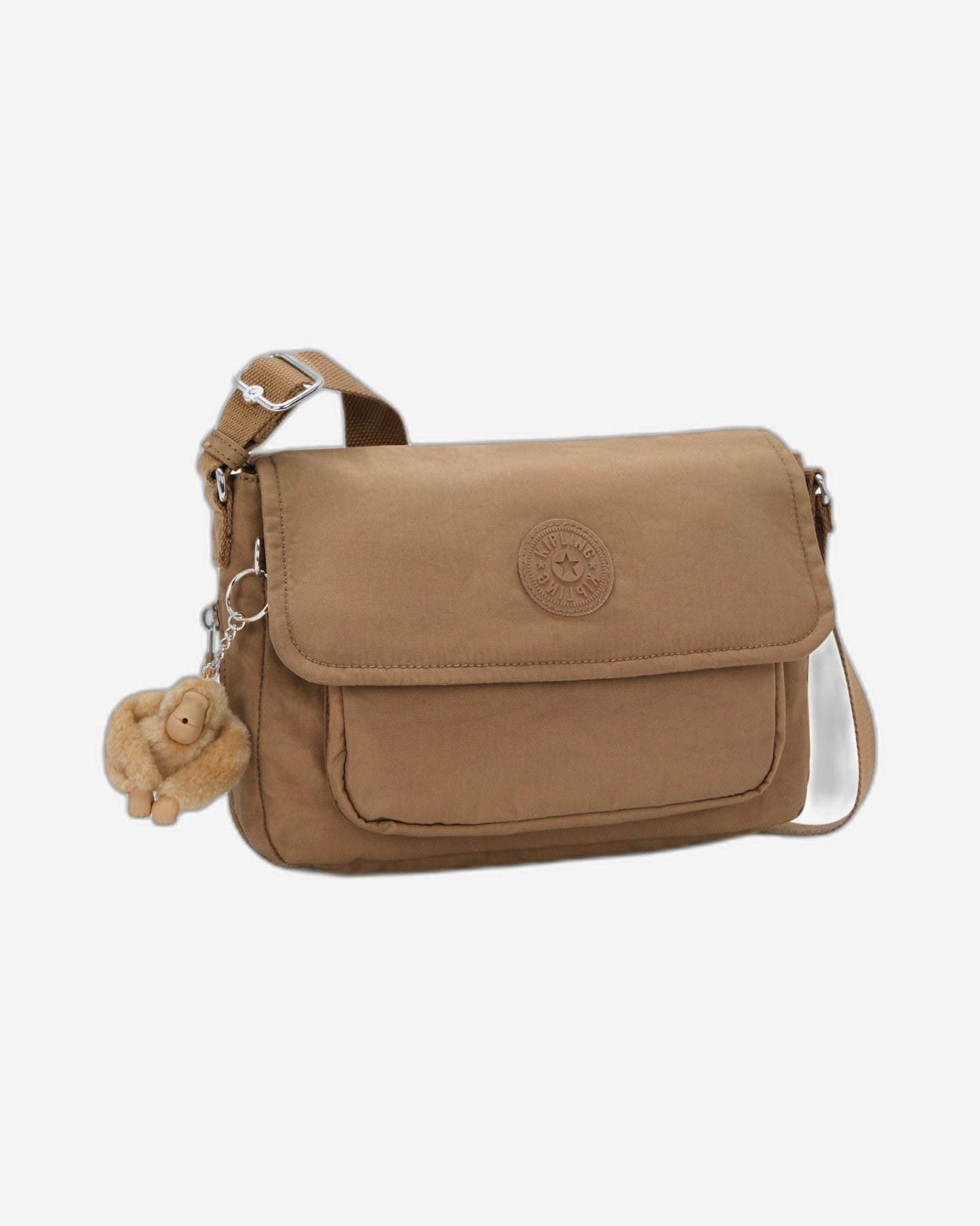 Kipling Dalma Early Tan Medium crossbody (with expandable zip) I8123-7CN