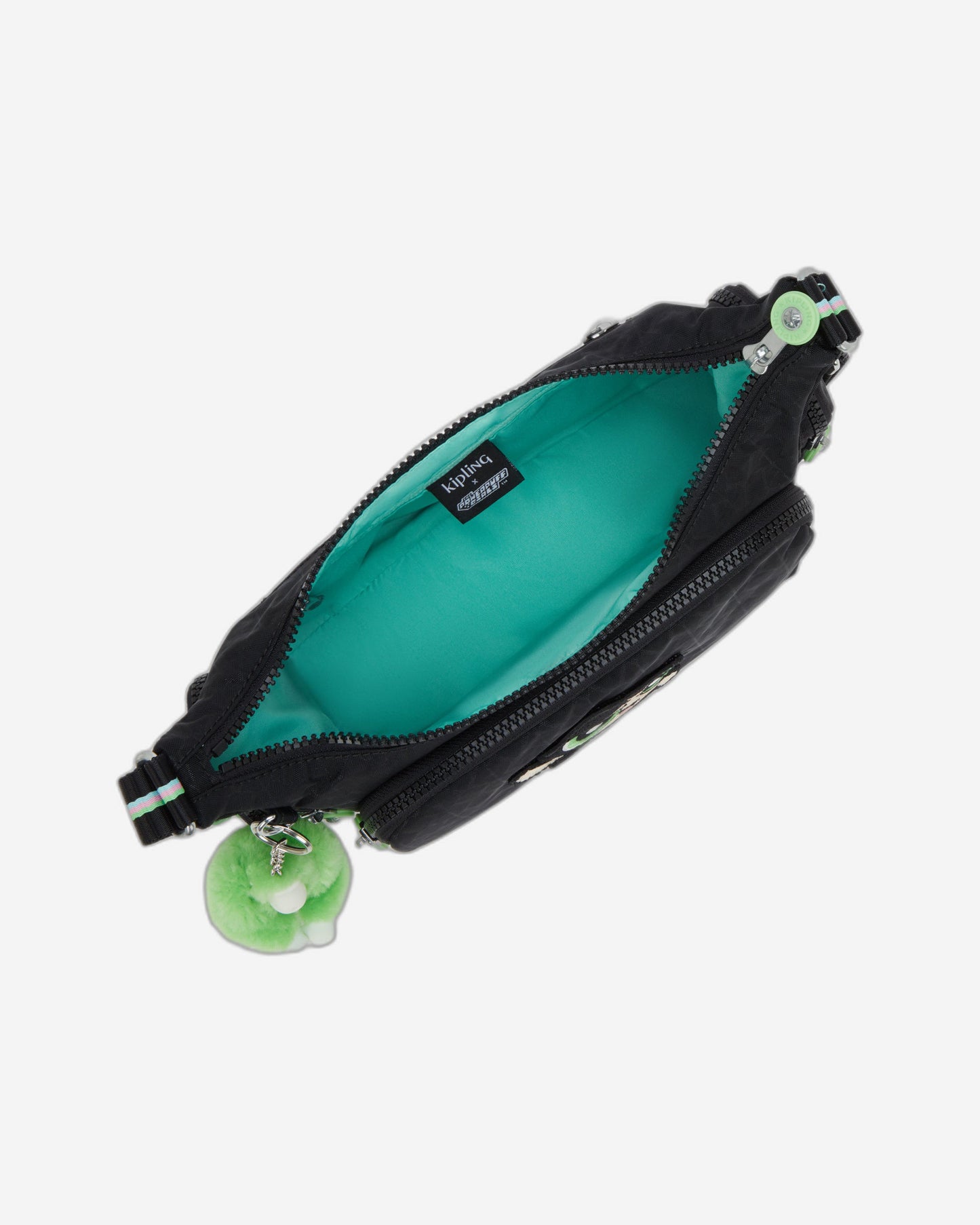 Kipling Gabbette S Powerpuff Girls Green Small Crossbody I8124-1PF