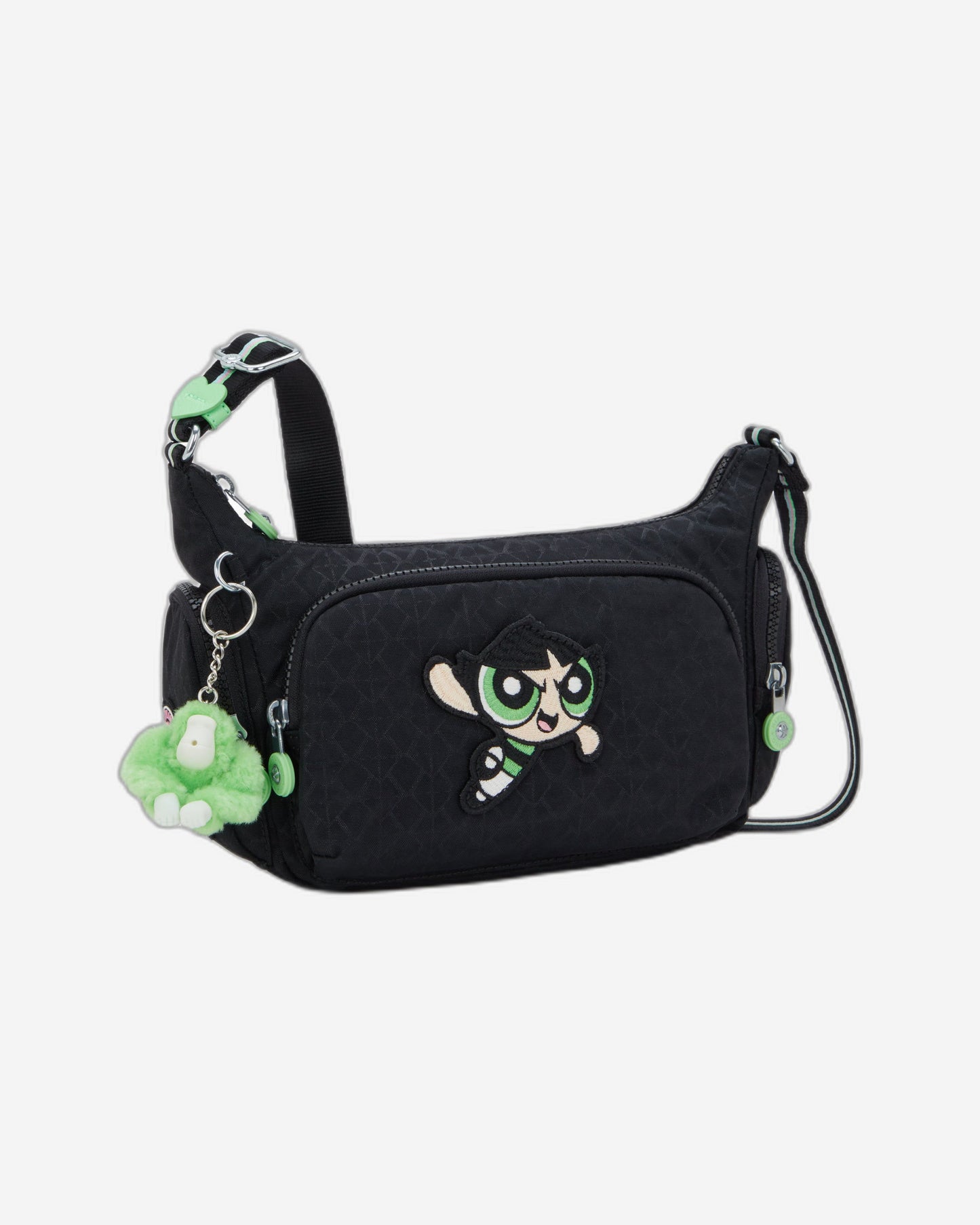 Kipling Gabbette S Powerpuff Girls Green Small Crossbody I8124-1PF