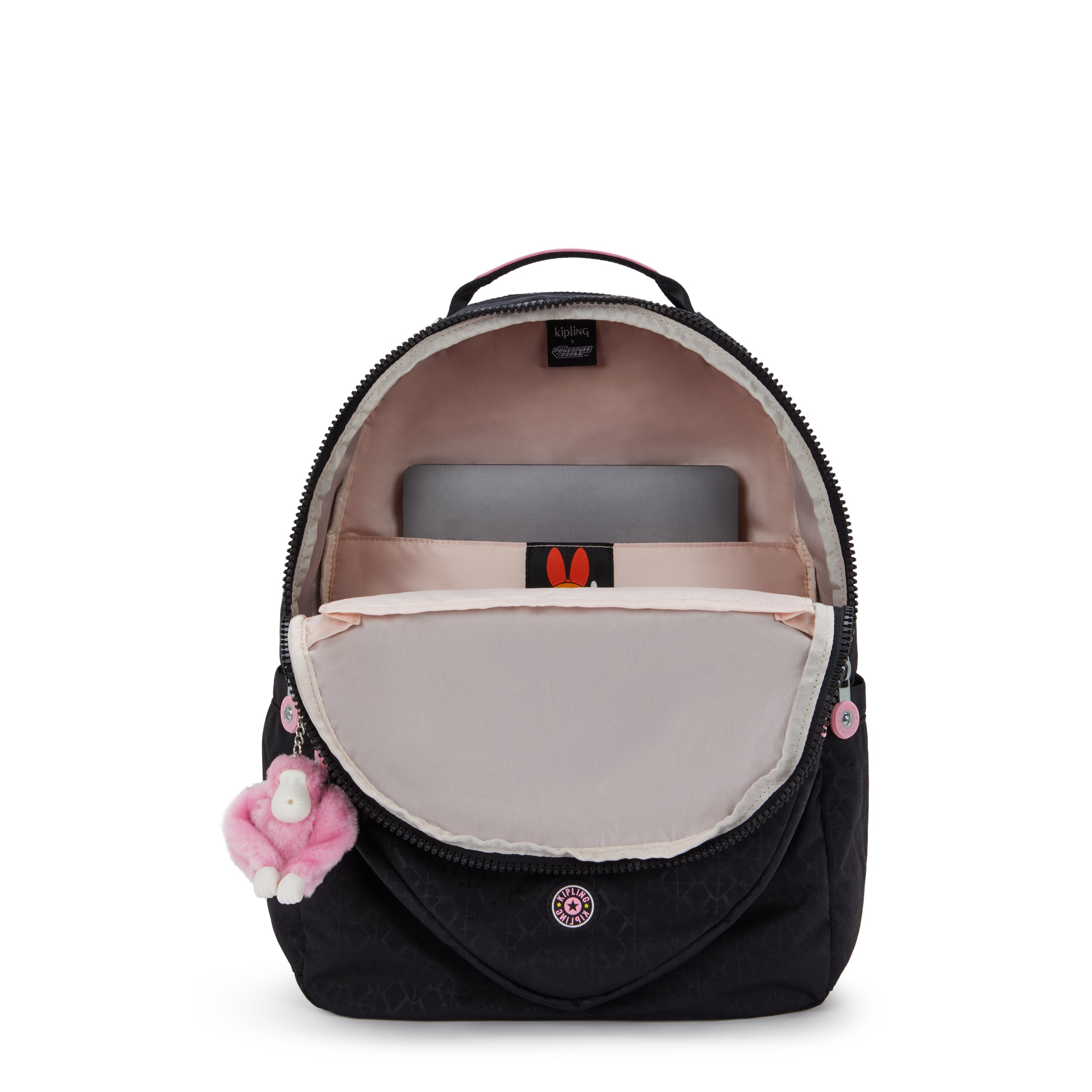 Kipling Seoul Powerpuff Girls Pink Large Backpack I8127-5FC
