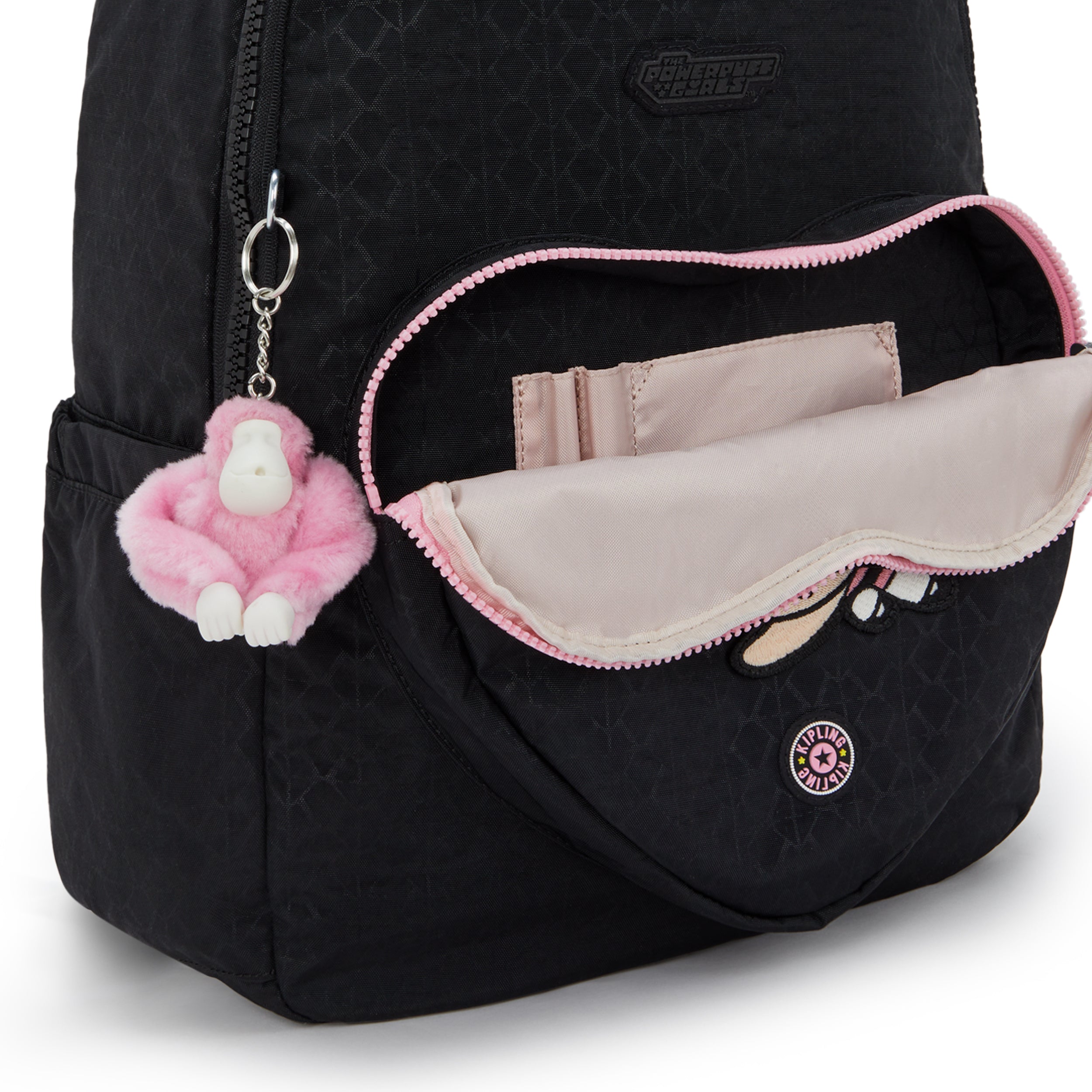 Kipling Seoul Powerpuff Girls Pink Large Backpack I8127-5FC