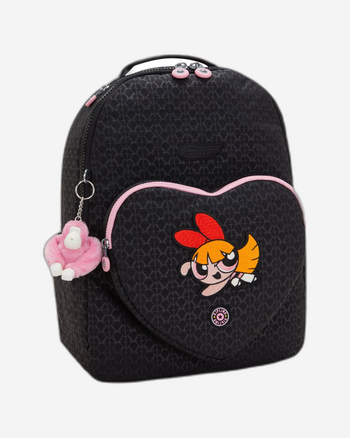 Kipling Seoul Powerpuff Girls Pink Large Backpack I8127-5FC