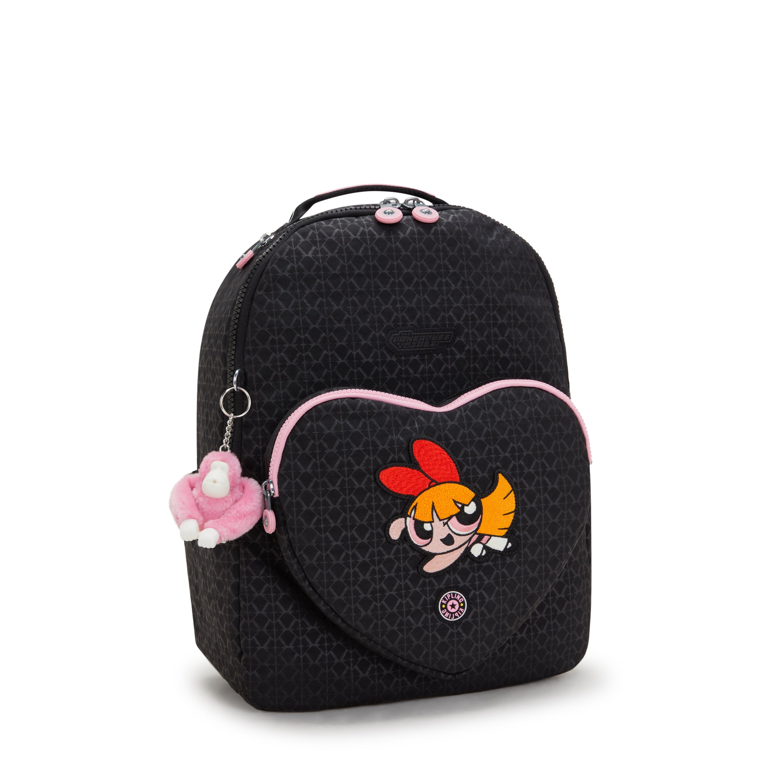 Kipling Seoul Powerpuff Girls Pink Large Backpack I8127-5FC