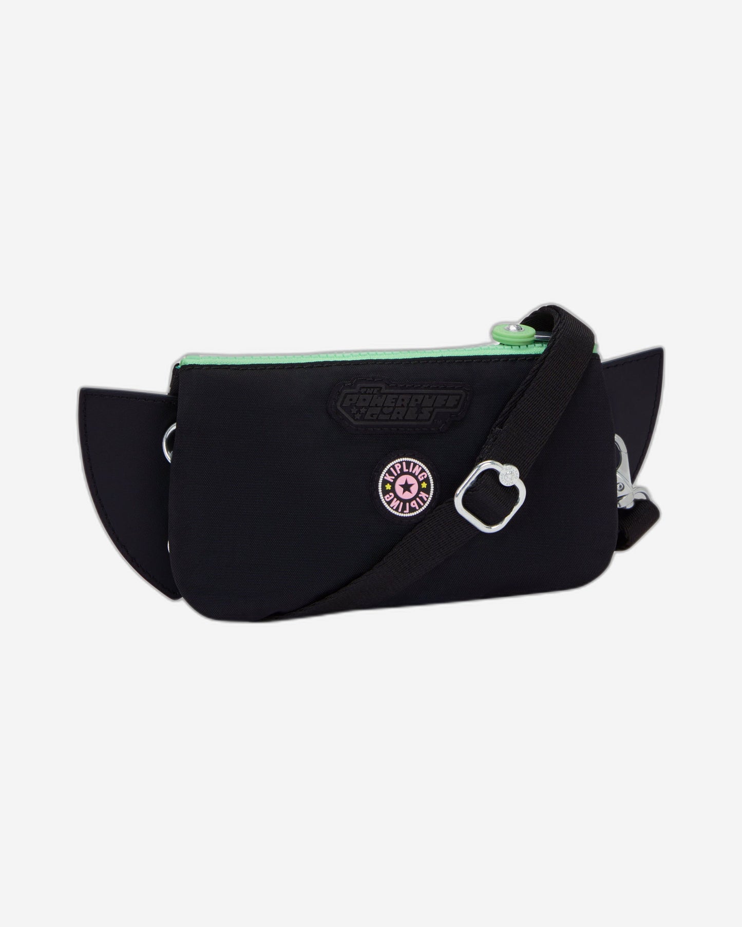 Kipling Creativity L XB Powerpuff Girls Buttercup Green Small Crossbody (with removable shoulderstrap) I8142-PP6