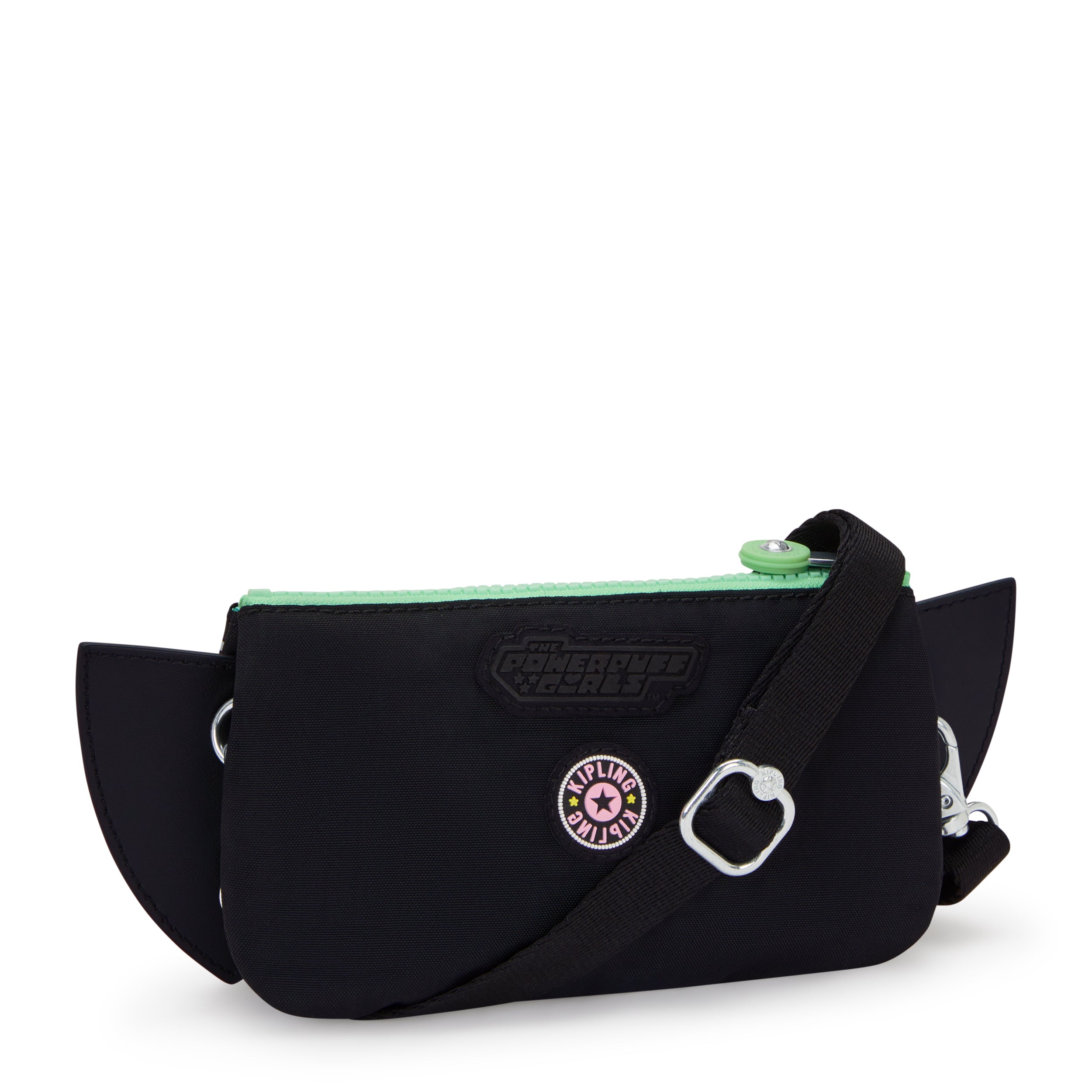 Kipling Creativity L XB Powerpuff Girls Buttercup Green Small Crossbody (with removable shoulderstrap) I8142-PP6