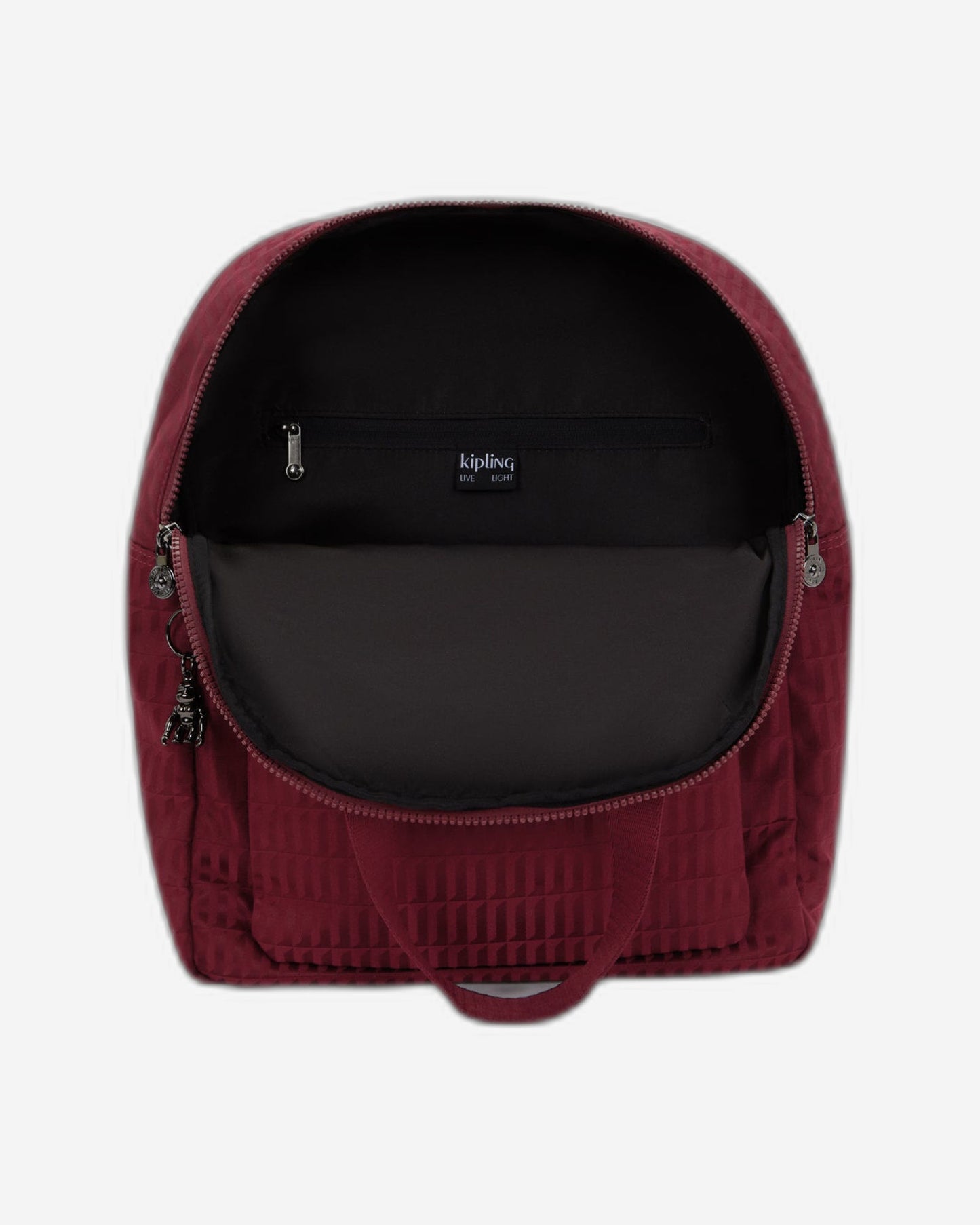 Kipling Kazuki L Maroon Tile Jq Large backpack (with laptop compartment) I8227-9HX