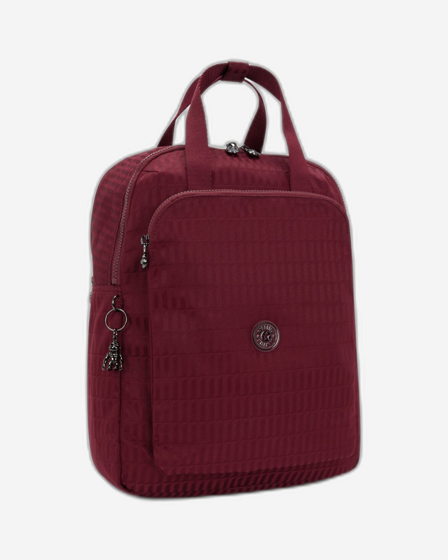 Kipling Kazuki L Maroon Tile Jq Large backpack (with laptop compartment) I8227-9HX