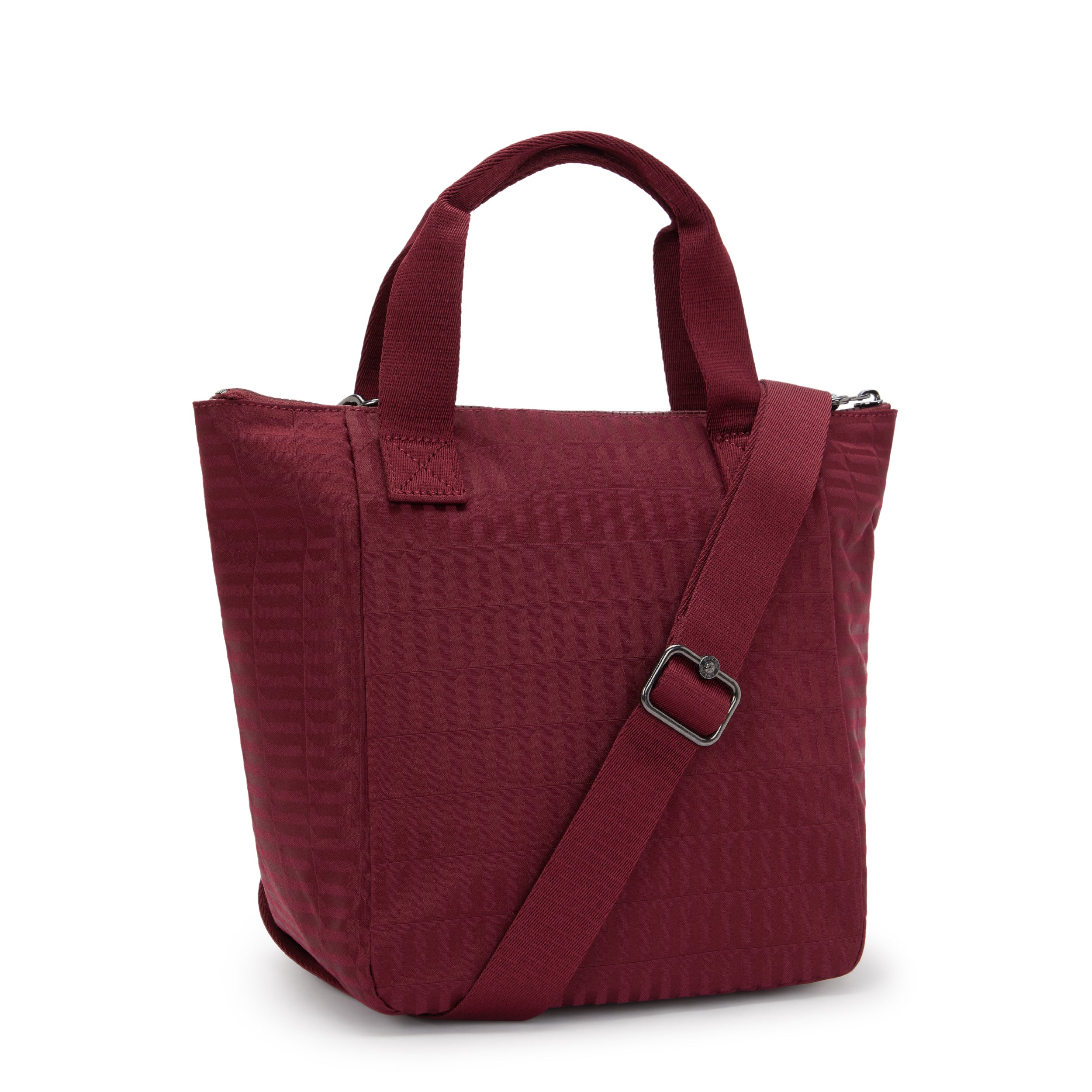 Kipling Awakea Maroon Tile Jq Medium lunchbag (with removable shoulderstrap) I8630-9HX