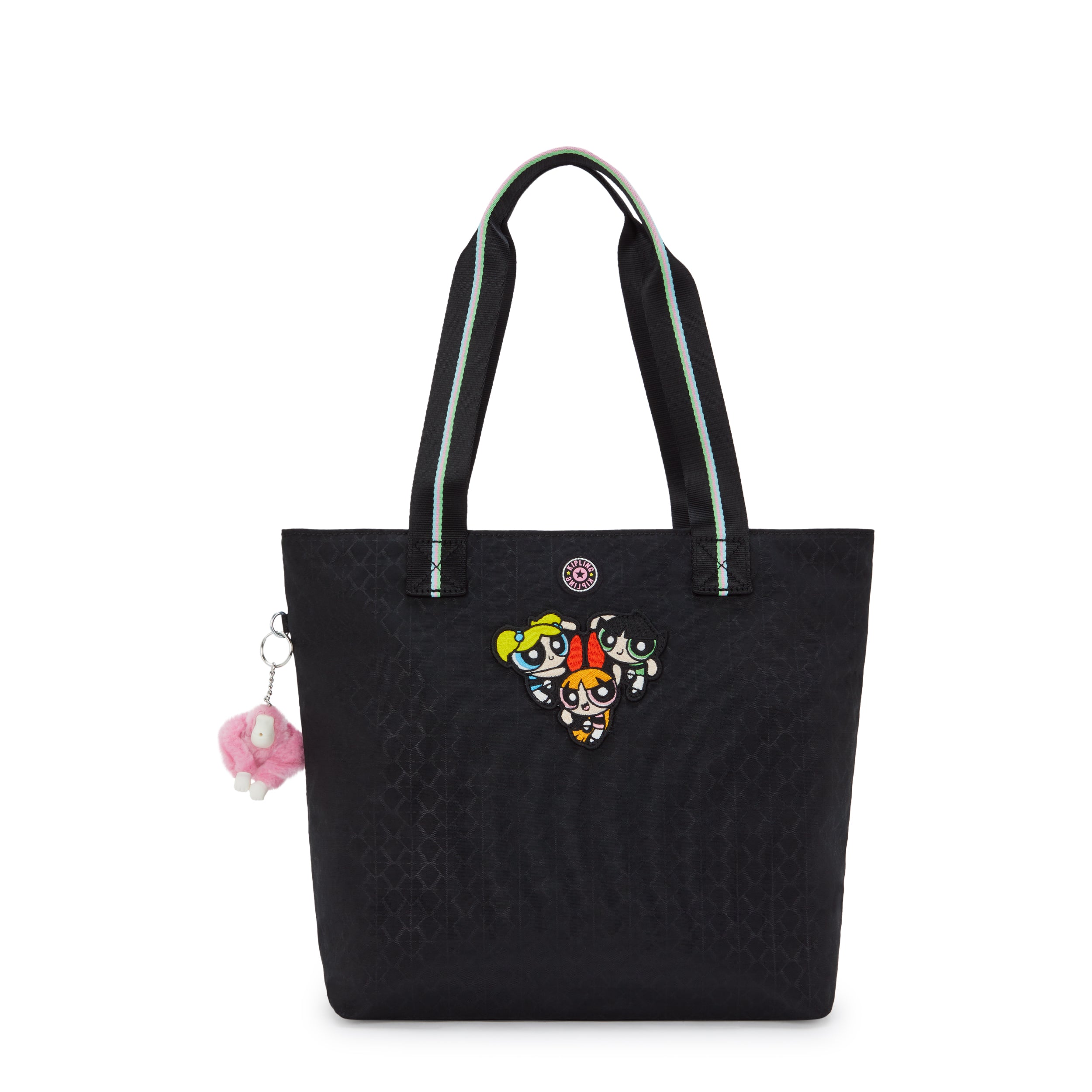 KIPLING Hye Lap Ppg Black Medium tote I8905-8PP