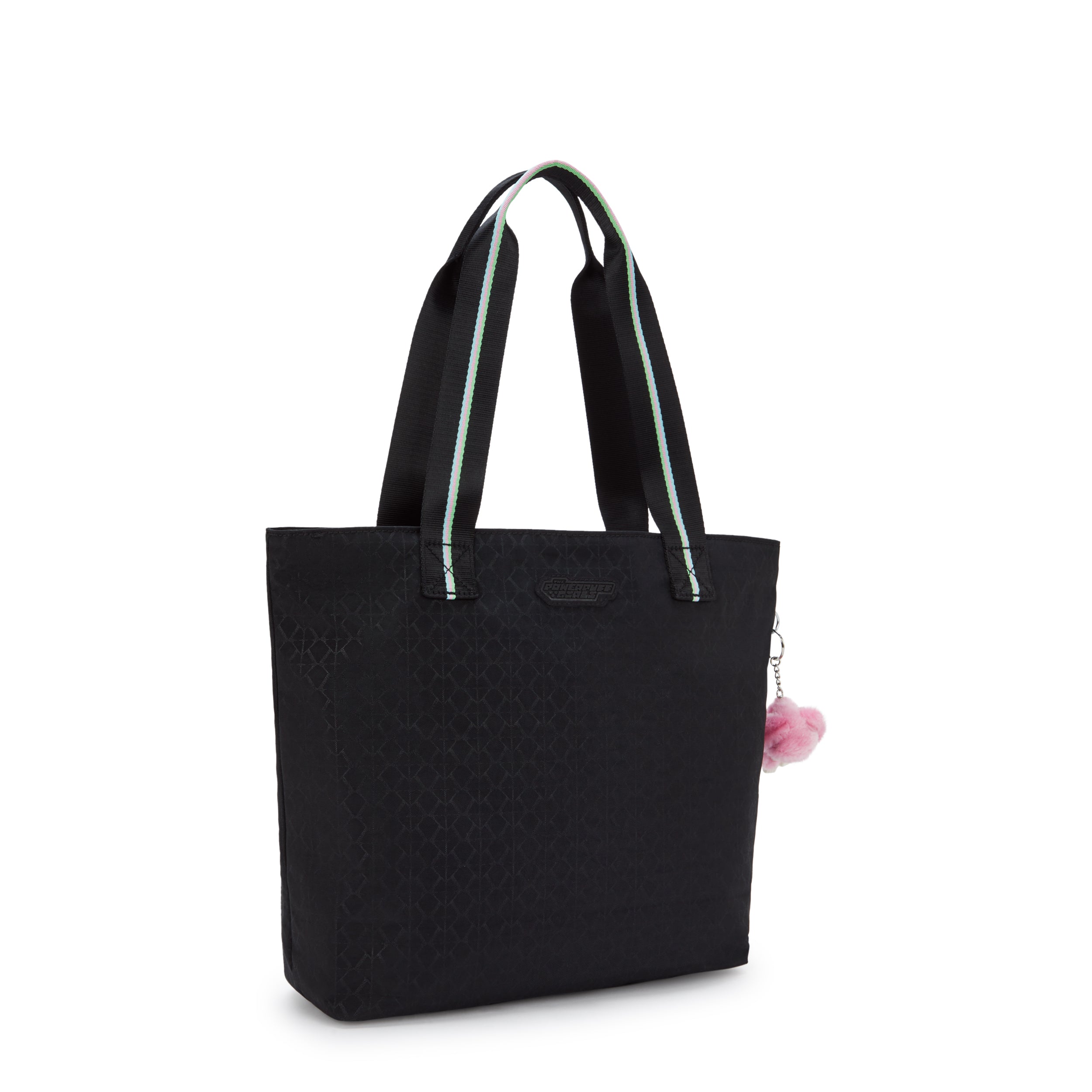 Kipling Hye Lap Powerpuff Girls Black Medium Tote I8905-8PP