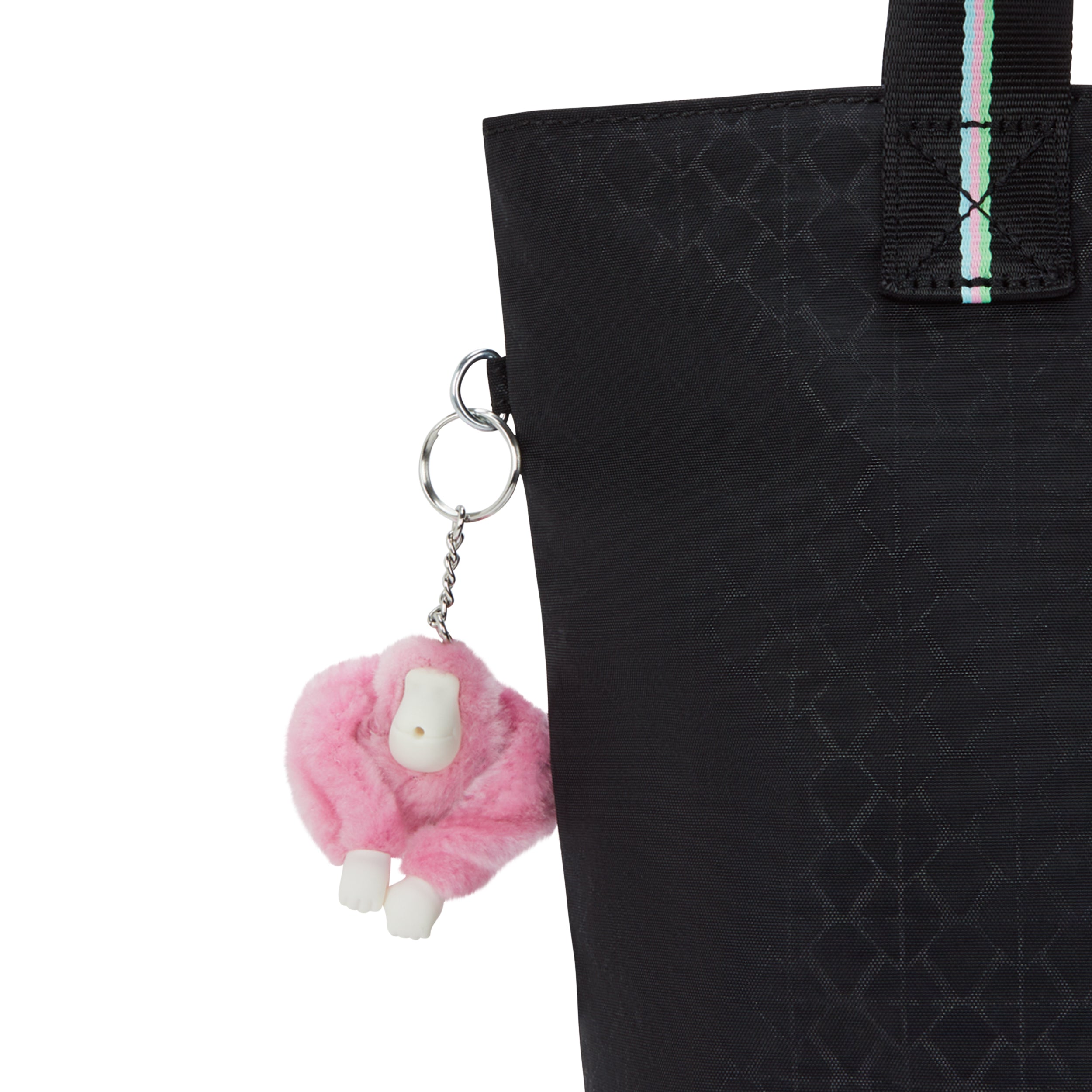 Kipling Hye Lap Powerpuff Girls Black Medium Tote I8905-8PP