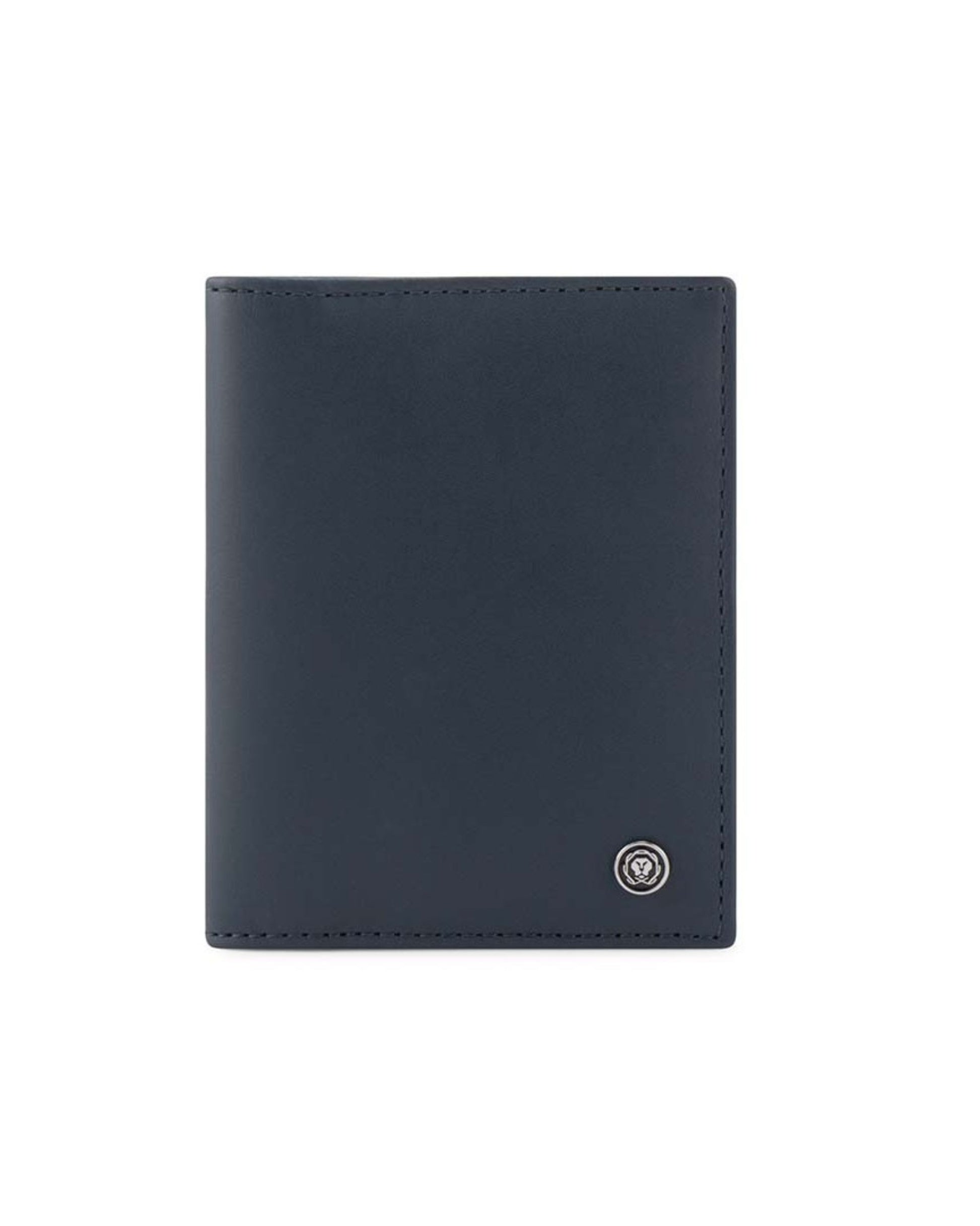 CROSS Soft Grain Leather Business Card Case - Navy Blue