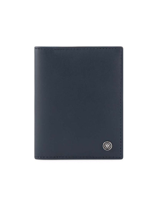 CROSS Soft Grain Leather Business Card Case - Navy Blue