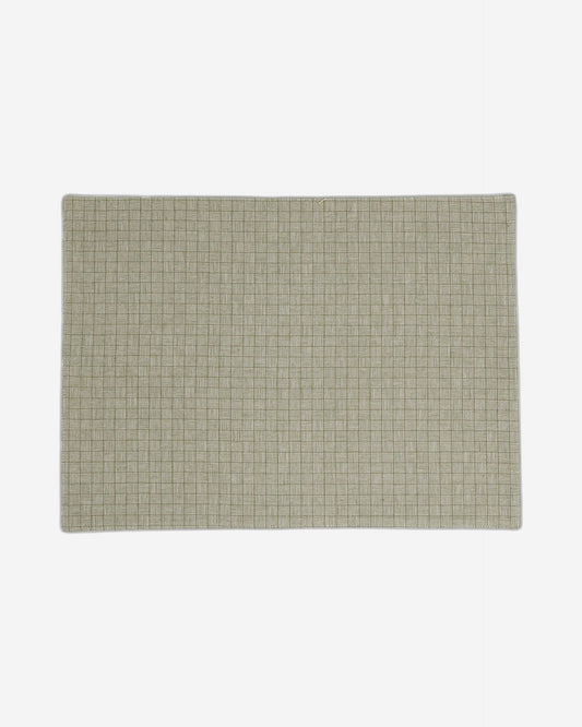Ladelle Torque Moss Green 4pk Placemat
