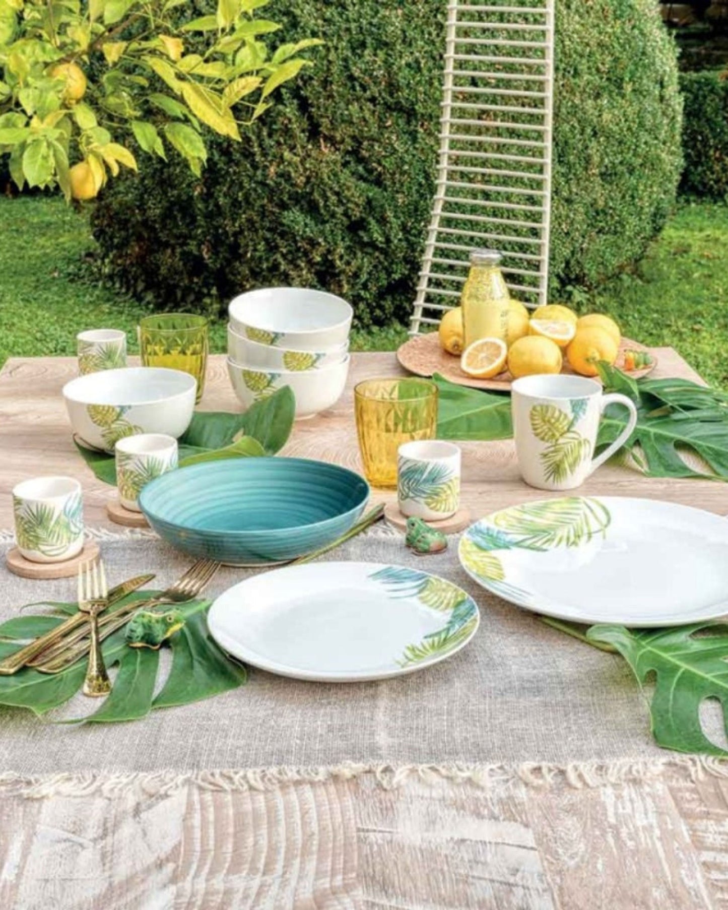 Tognana Bali Espresso 4 Pcs Cup Set - Kelly Line