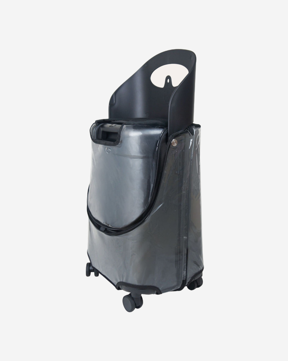 MiaMily Transparent Luggage Cover for Carry-On