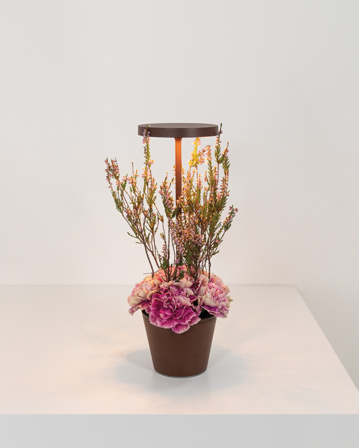 Zafferano Poldina Reverso Table Lamp Corten