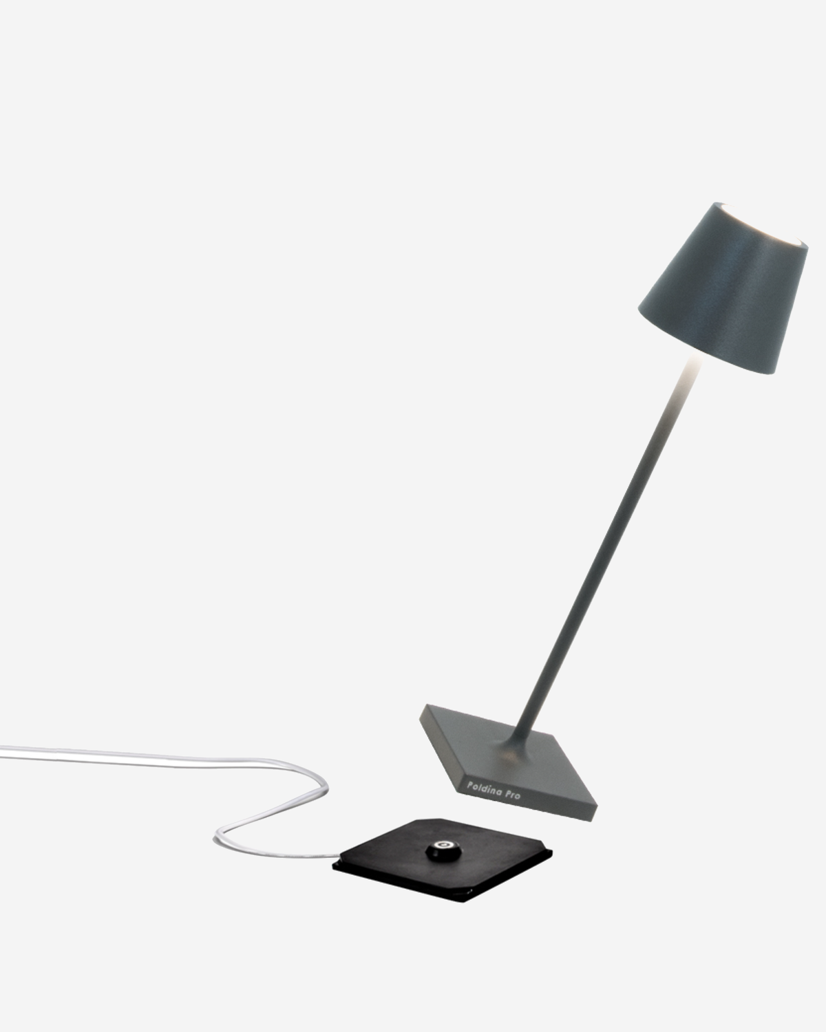 Zafferano Poldina Pro Micro Table Lamp Corten No Plug