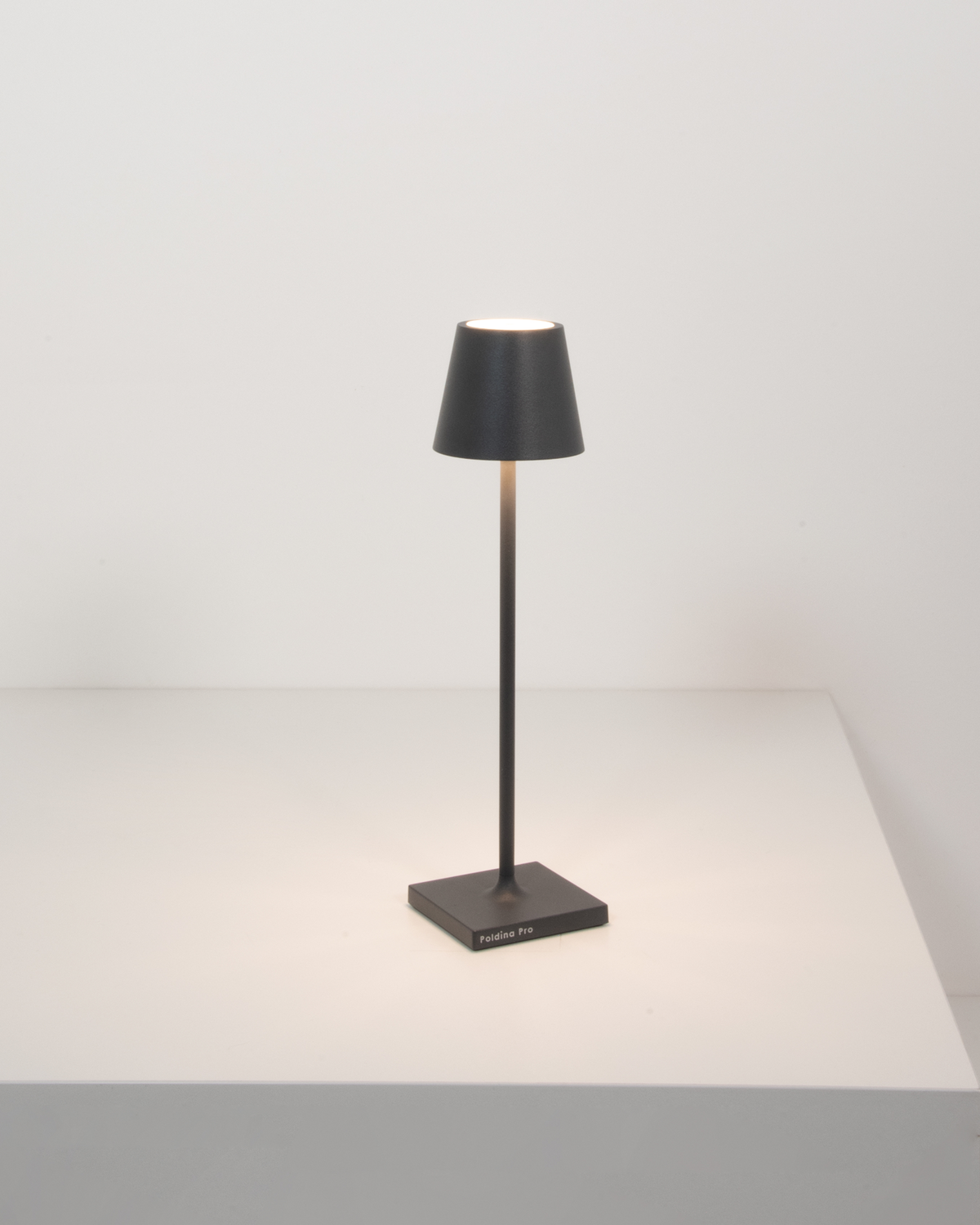 Zafferano Poldina Pro Micro Table Lamp Corten No Plug