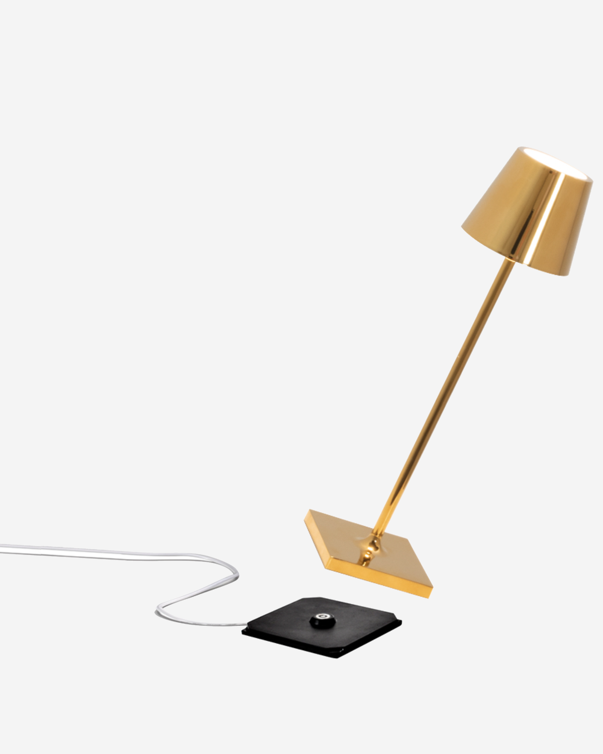 Zafferano Poldina Pro Micro Table Lamp Corten No Plug