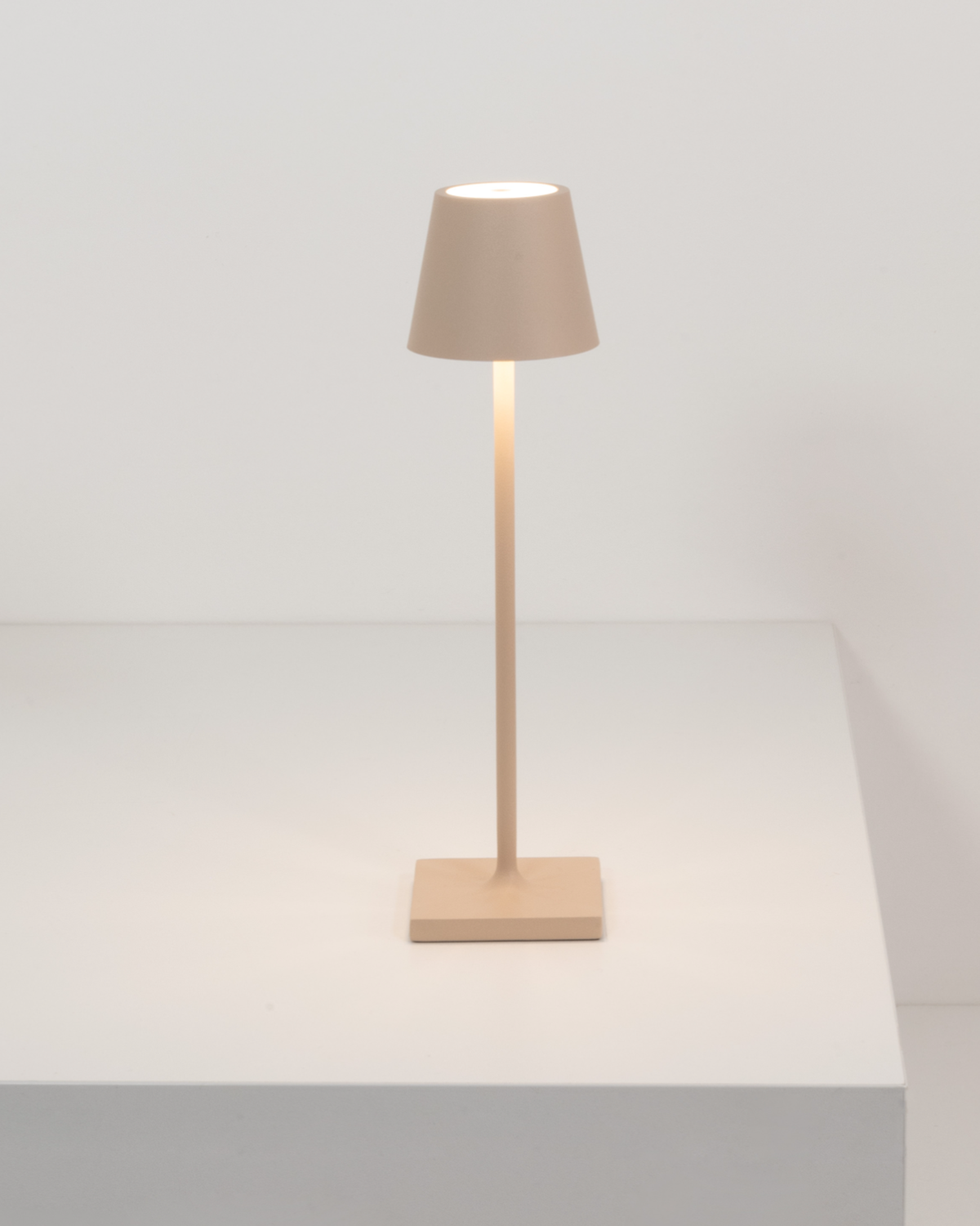 Zafferano Poldina Pro Micro Table Lamp Corten No Plug