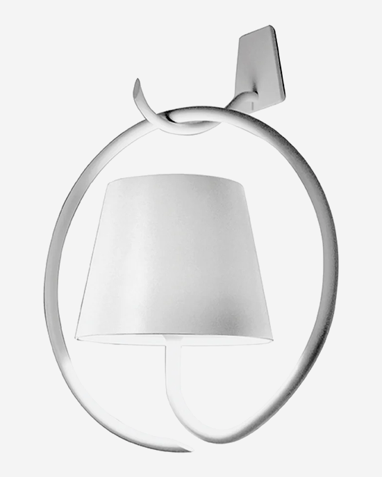 Poldina Wall Lamp Hook Matt White