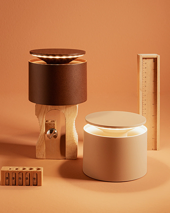 Zafferano Push-up Pro Lamp Corten