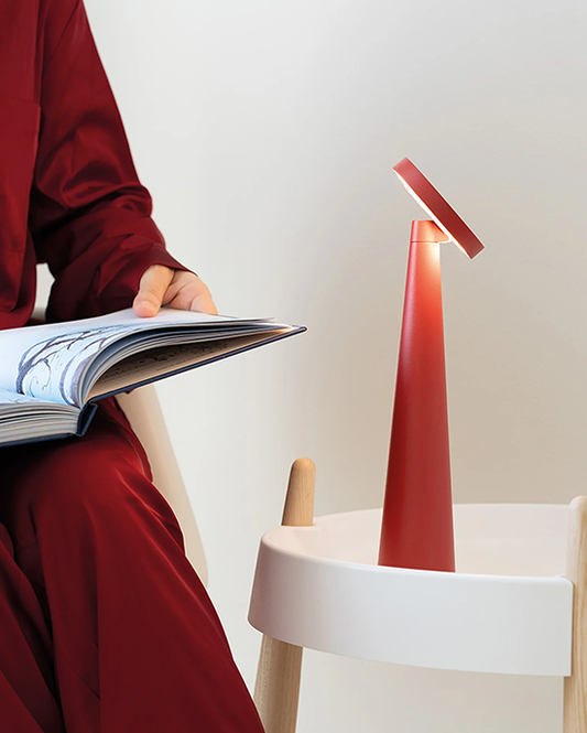 Zafferano Angelina Lamp Matt Red