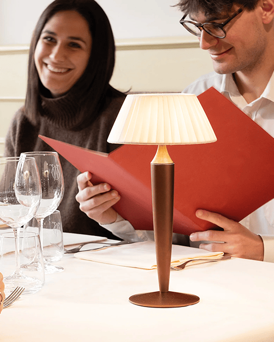 Zafferano Flaminia Lamp Matt Gold Ivory