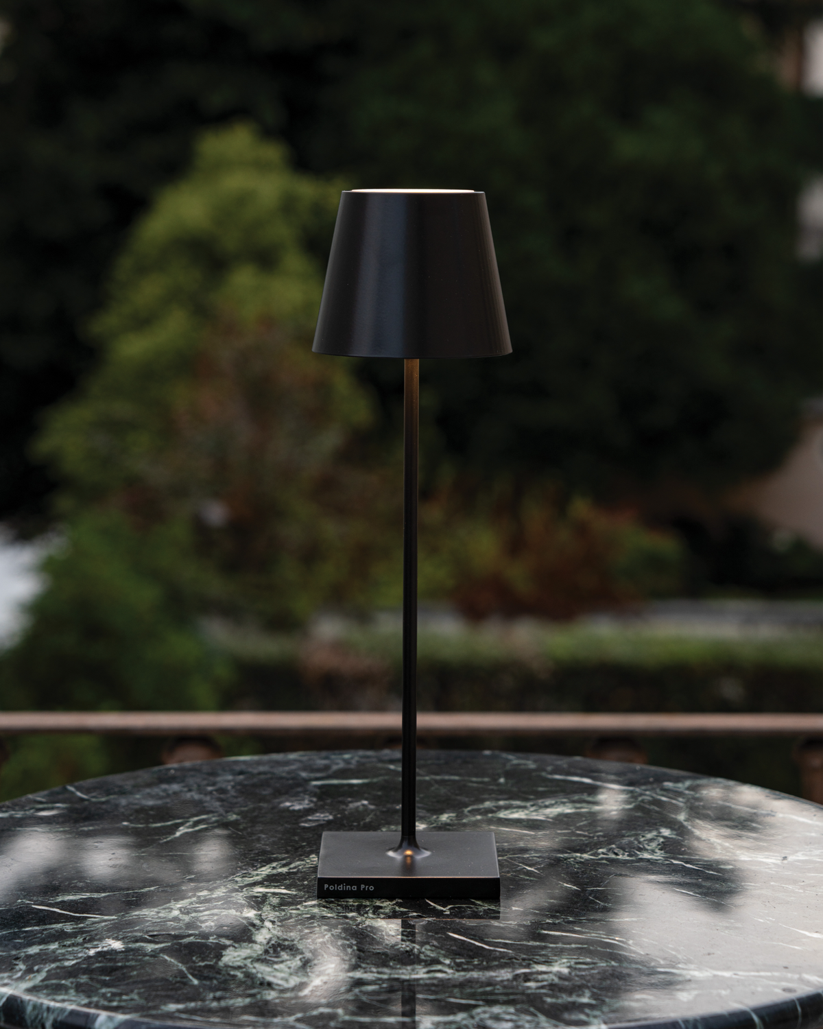 Zafferano Poldina Pro Table Lamp Matt Black