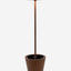 Zafferano Poldina Reverso Floor Lamp Corten