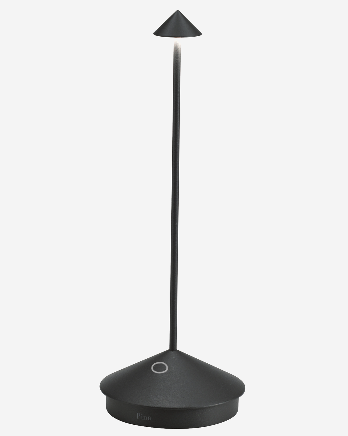 Pina Pro Table Lamp Painted Matt Black No Plug