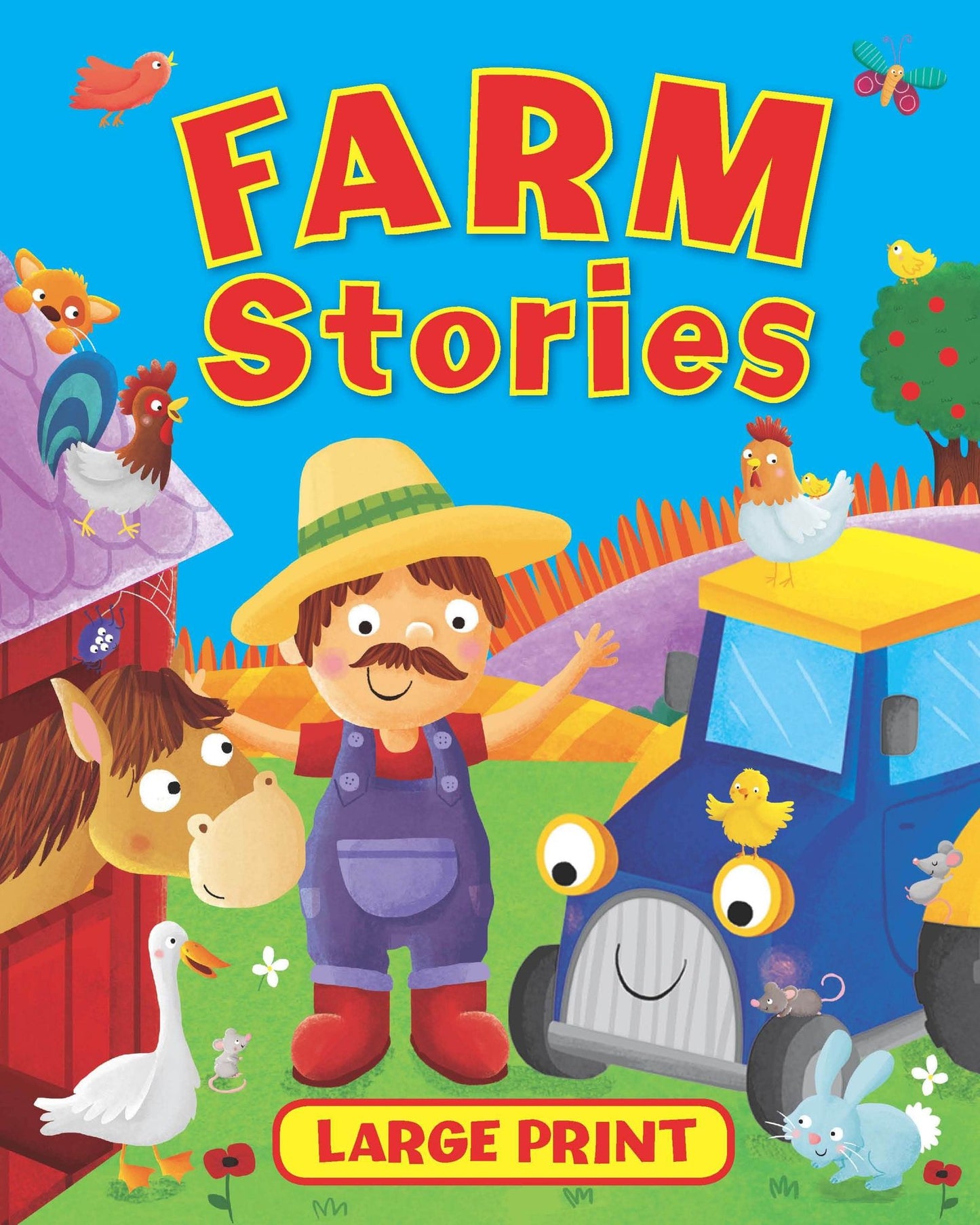 Large Print Farm Stories-Brown And Watson