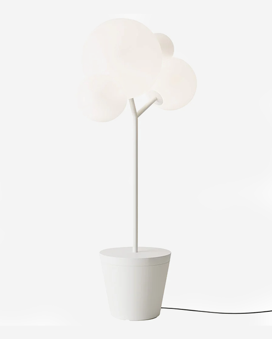 Tree of Light Floor Lamp White Bulb Incl