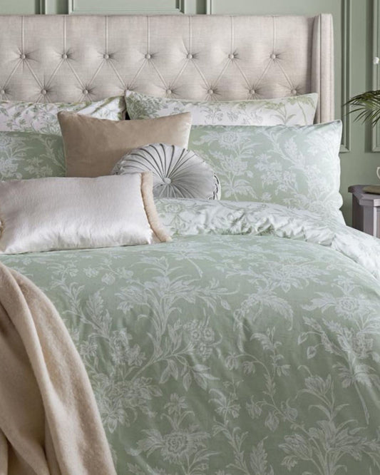 Laura Ashley "Lloyd" Duvet Cover Set in Sage