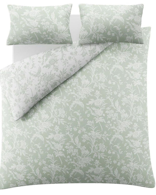Laura Ashley "Lloyd" Duvet Cover Set in Sage