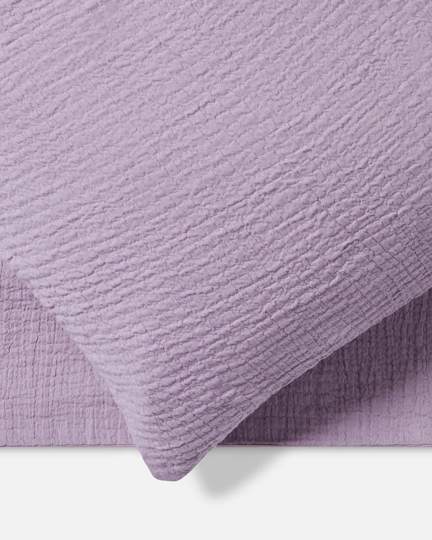 Jasper Conran "Double Weave" Duvet Cover Set in Lavender Grey